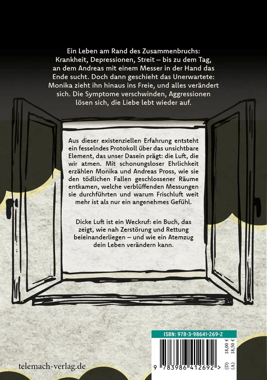 Rückseite: 9783986412692 | Dicke Luft | Andreas Pross (u. a.) | Taschenbuch | 353 S. | Deutsch