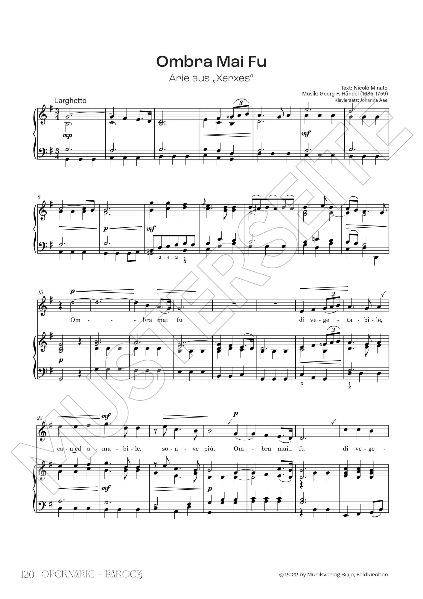Bild: 9790900012692 | Klassischer Gesang | Musikverlag Sibjo | Taschenbuch | 153 S. | 2022