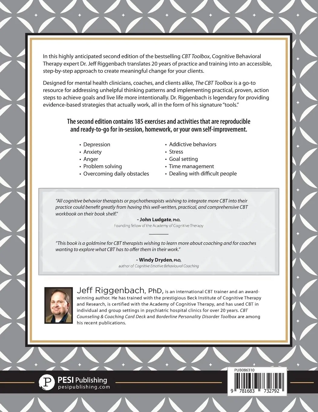 Rückseite: 9781683732792 | The CBT Toolbox, Second Edition | Jeff Riggenbach | Taschenbuch | 2021