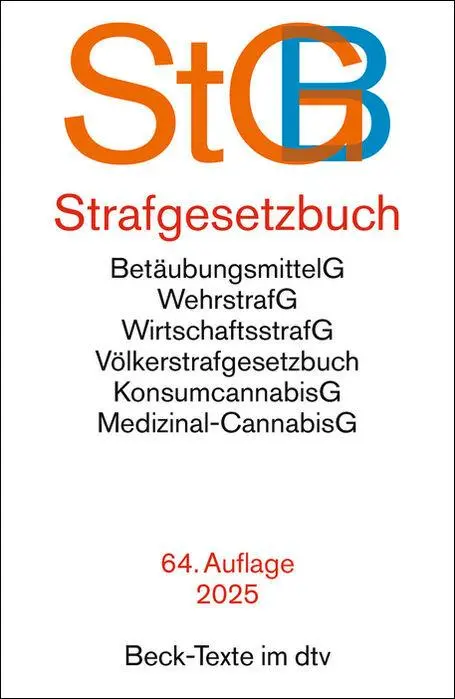 Cover: 9783423532792 | Strafgesetzbuch | Taschenbuch | dtv-Taschenbücher Beck Texte | 460 S.