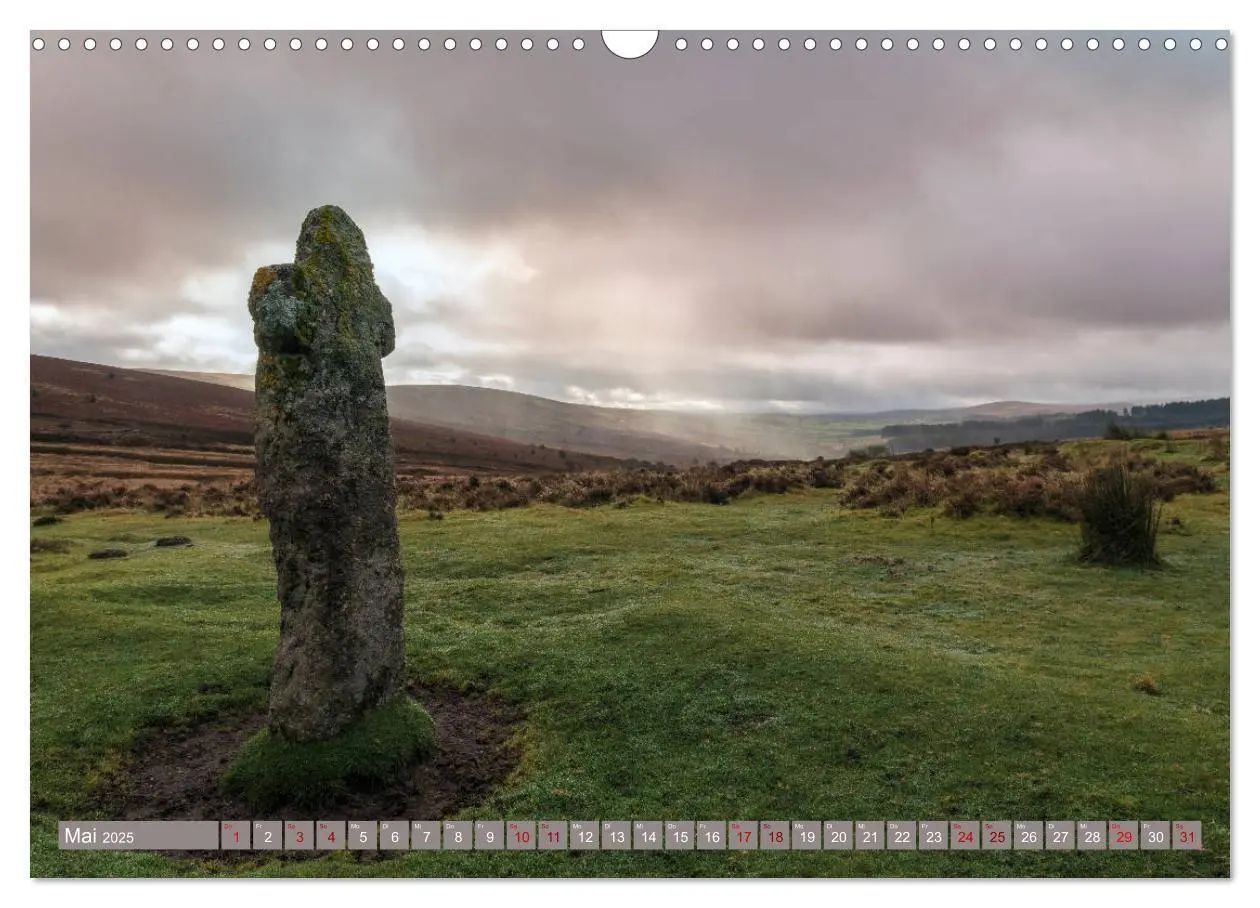 Bild: 9783435342792 | Dartmoor, herbe Schönheit im Süden Englands (Wandkalender 2025 DIN...