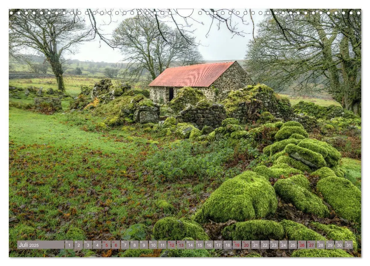 Bild: 9783435342792 | Dartmoor, herbe Schönheit im Süden Englands (Wandkalender 2025 DIN...