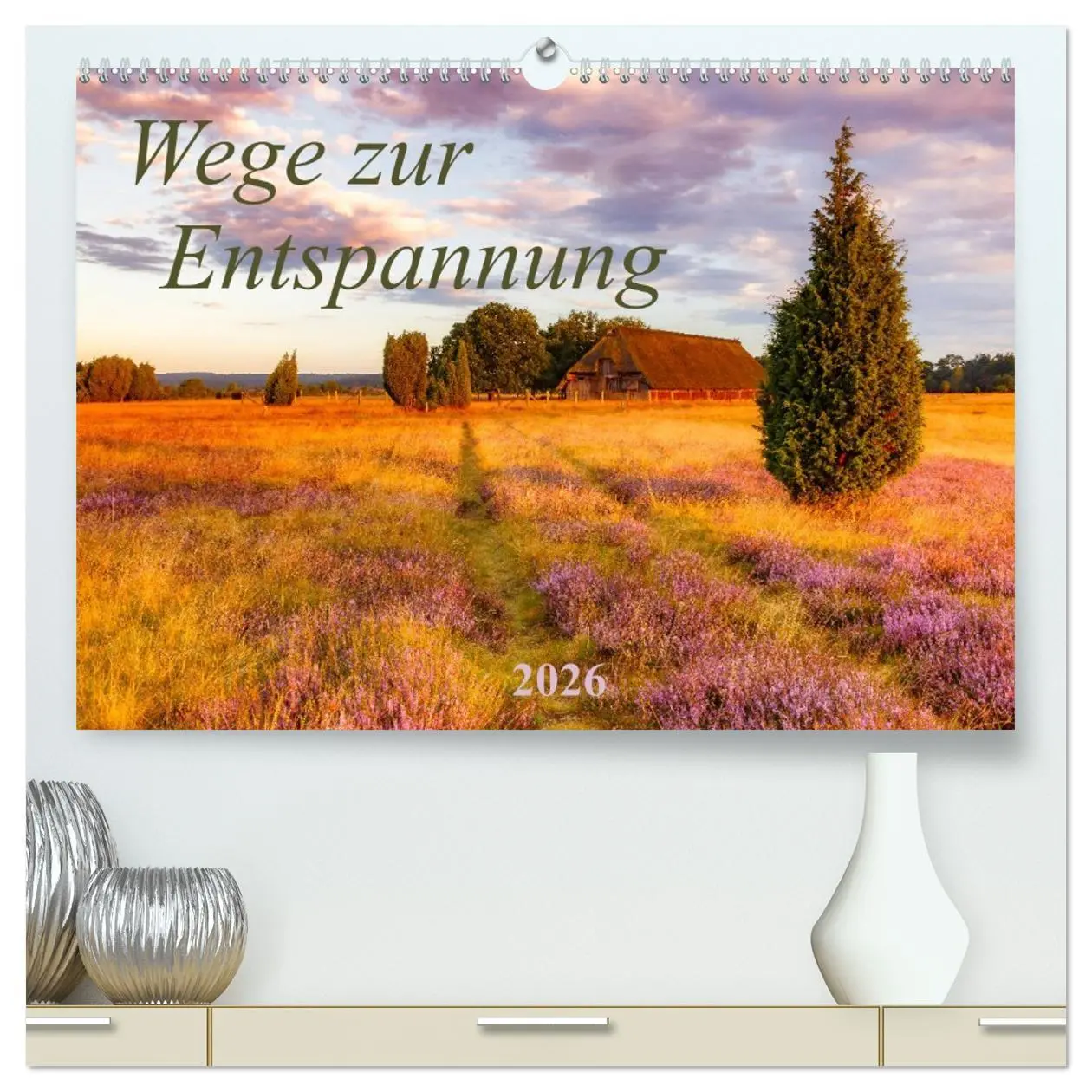 Cover: 9783457672792 | Wege zur Entspannung 2026 (hochwertiger Premium Wandkalender 2026...