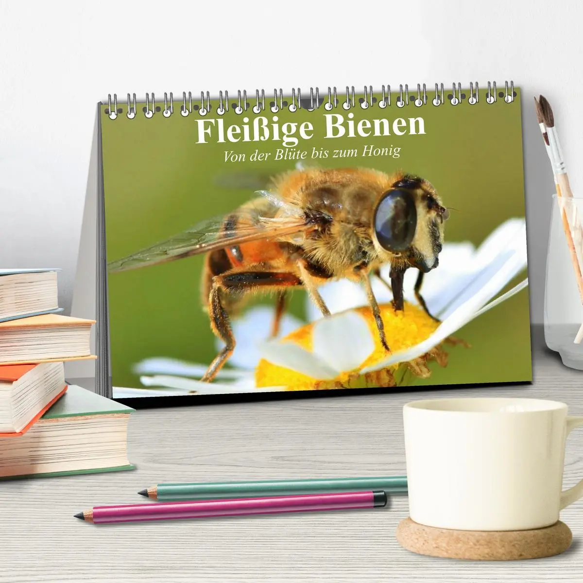 Bild: 9783457982792 | Fleißige Bienen. Von der Blüte bis zum Honig (Tischkalender 2026...