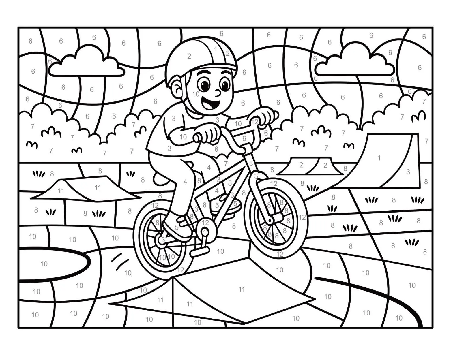 Bild: 9783986572792 | Malen nach Zahlen Sport Malbuch für Jungen ab 5-7 Jahren mit 50...