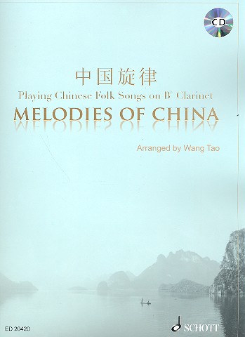 Cover: 9790001152792 | Melodies of China | Buch + CD | 2010 | Schott Music