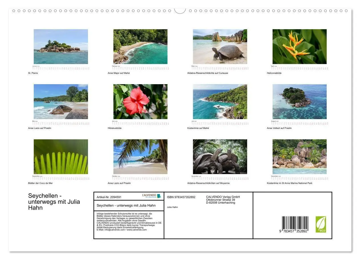 Bild: 9783457352892 | Seychellen - unterwegs mit Julia Hahn (hochwertiger Premium...