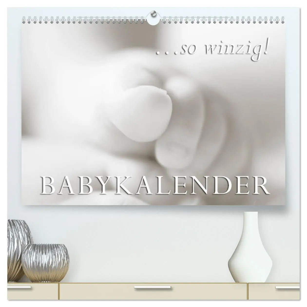 Cover: 9783516132892 | ...so winzig - Babykalender (hochwertiger Premium Wandkalender 2026...
