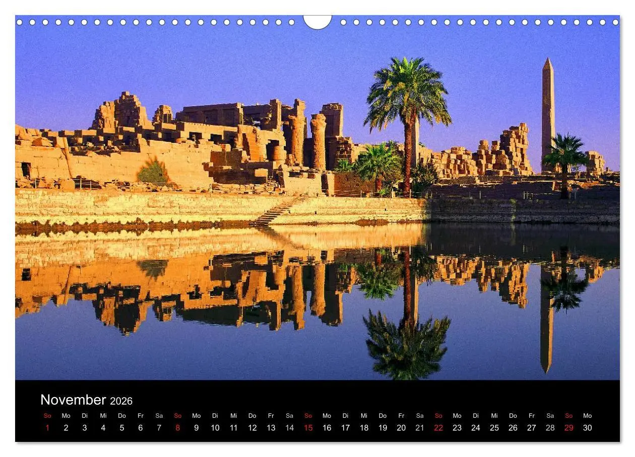Bild: 9783516202892 | Ägypten (Wandkalender 2026 DIN A3 quer), CALVENDO Monatskalender