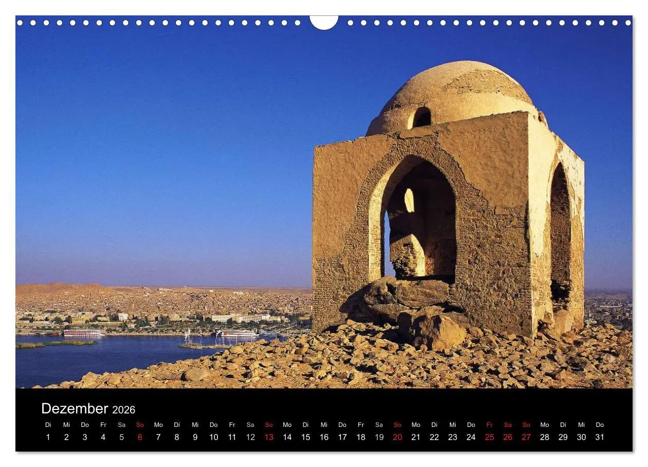 Bild: 9783516202892 | Ägypten (Wandkalender 2026 DIN A3 quer), CALVENDO Monatskalender