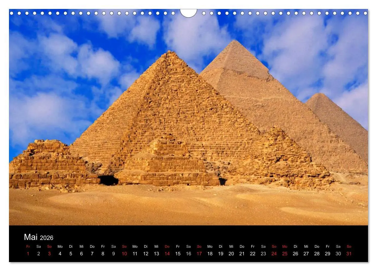 Bild: 9783516202892 | Ägypten (Wandkalender 2026 DIN A3 quer), CALVENDO Monatskalender
