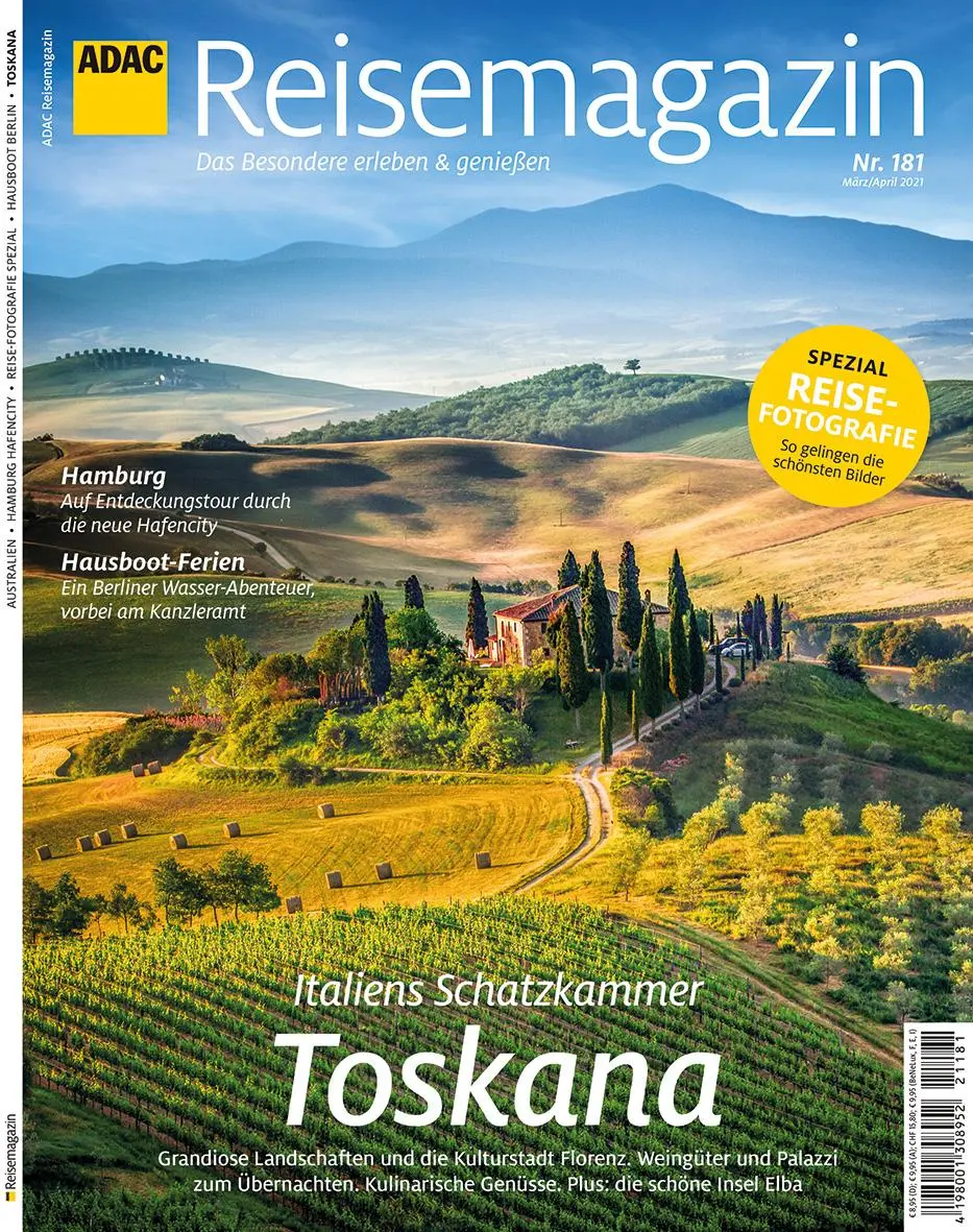 Cover: 9783834232892 | ADAC Reisemagazin Schwerpunkt Toskana | Motor Presse Stuttgart | Buch