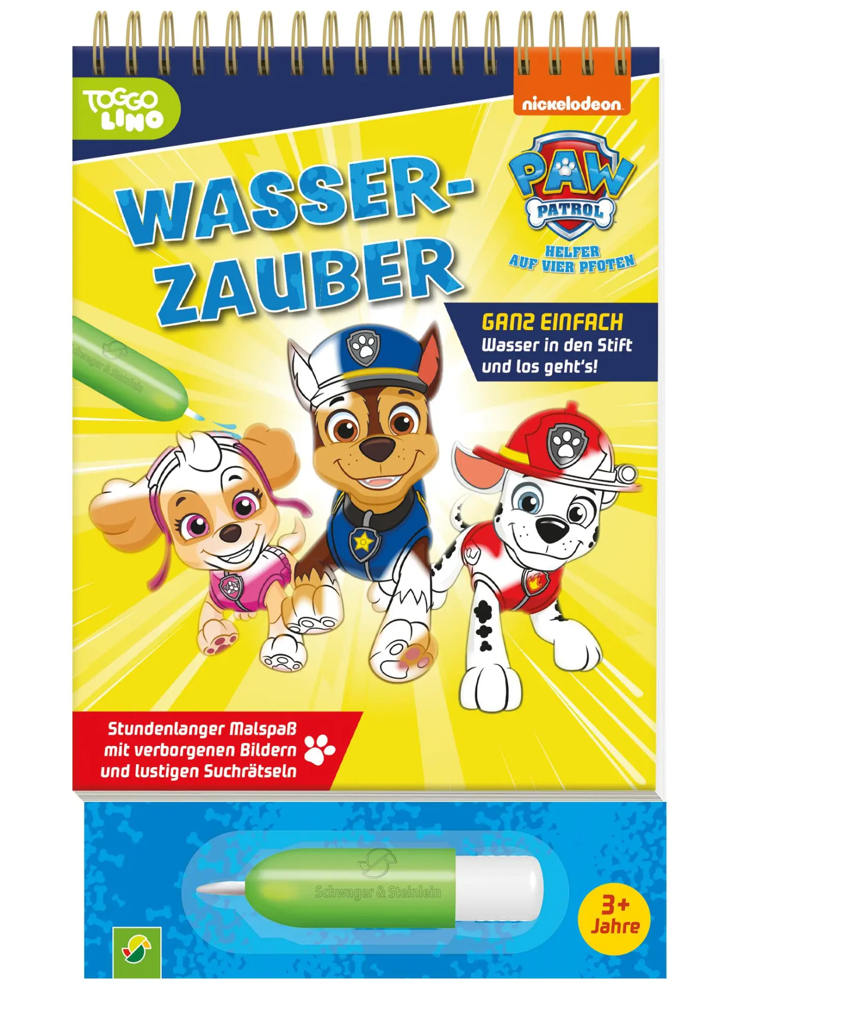 Cover: 9783849942892 | PAW Patrol Wasserzauber - einfach mit Wasser malen | Verlag | Buch