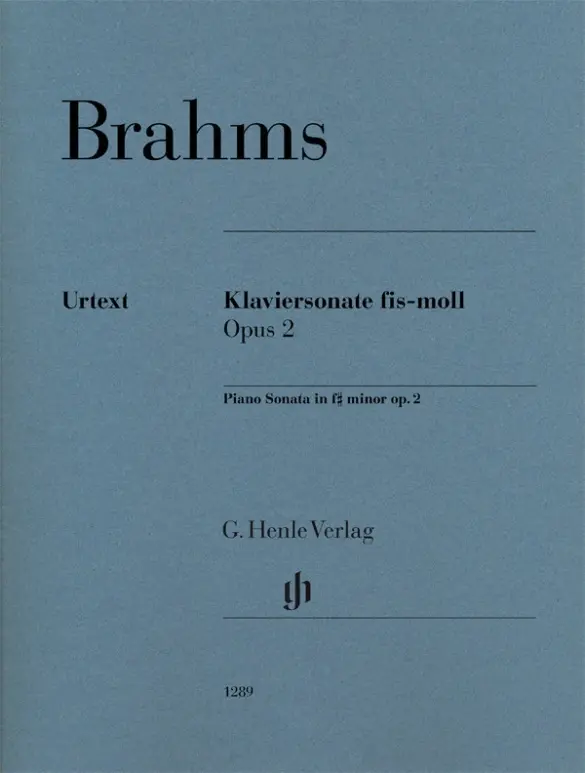 Cover: 9790201812892 | Johannes Brahms - Klaviersonate fis-moll op. 2 | Katrin Eich | Buch