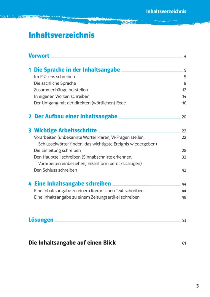 Bild: 9783129272992 | 10-Minuten-Training Deutsch Aufsatz Inhaltsangabe 6. - 8. Klasse