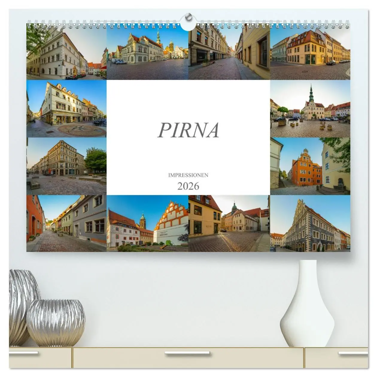 Cover: 9783457722992 | Pirna Impressionen (hochwertiger Premium Wandkalender 2026 DIN A2...