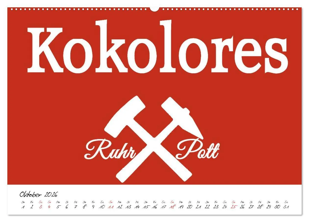 Bild: 9783457962992 | Ruhrpott Vokabeln (Wandkalender 2026 DIN A2 quer), CALVENDO...