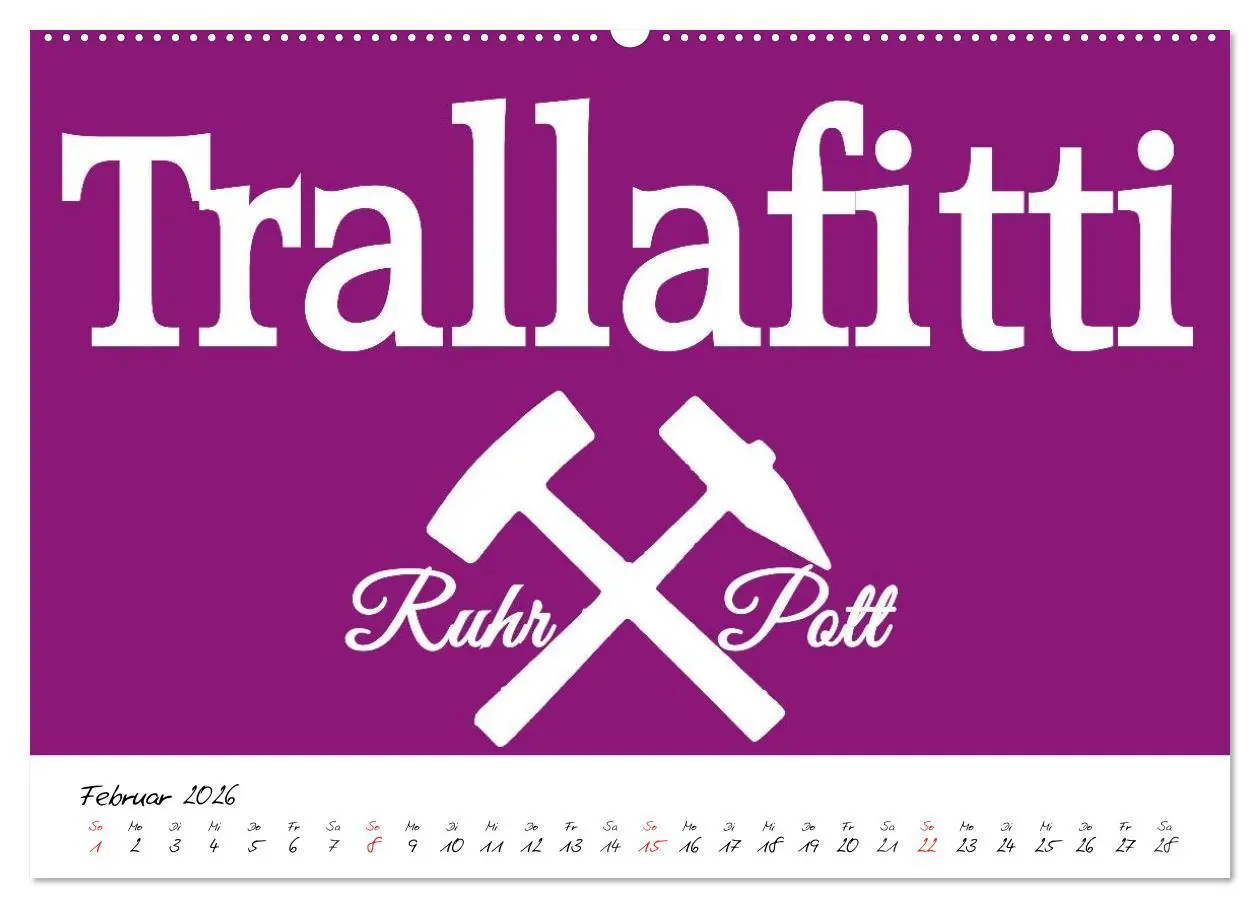 Bild: 9783457962992 | Ruhrpott Vokabeln (Wandkalender 2026 DIN A2 quer), CALVENDO...