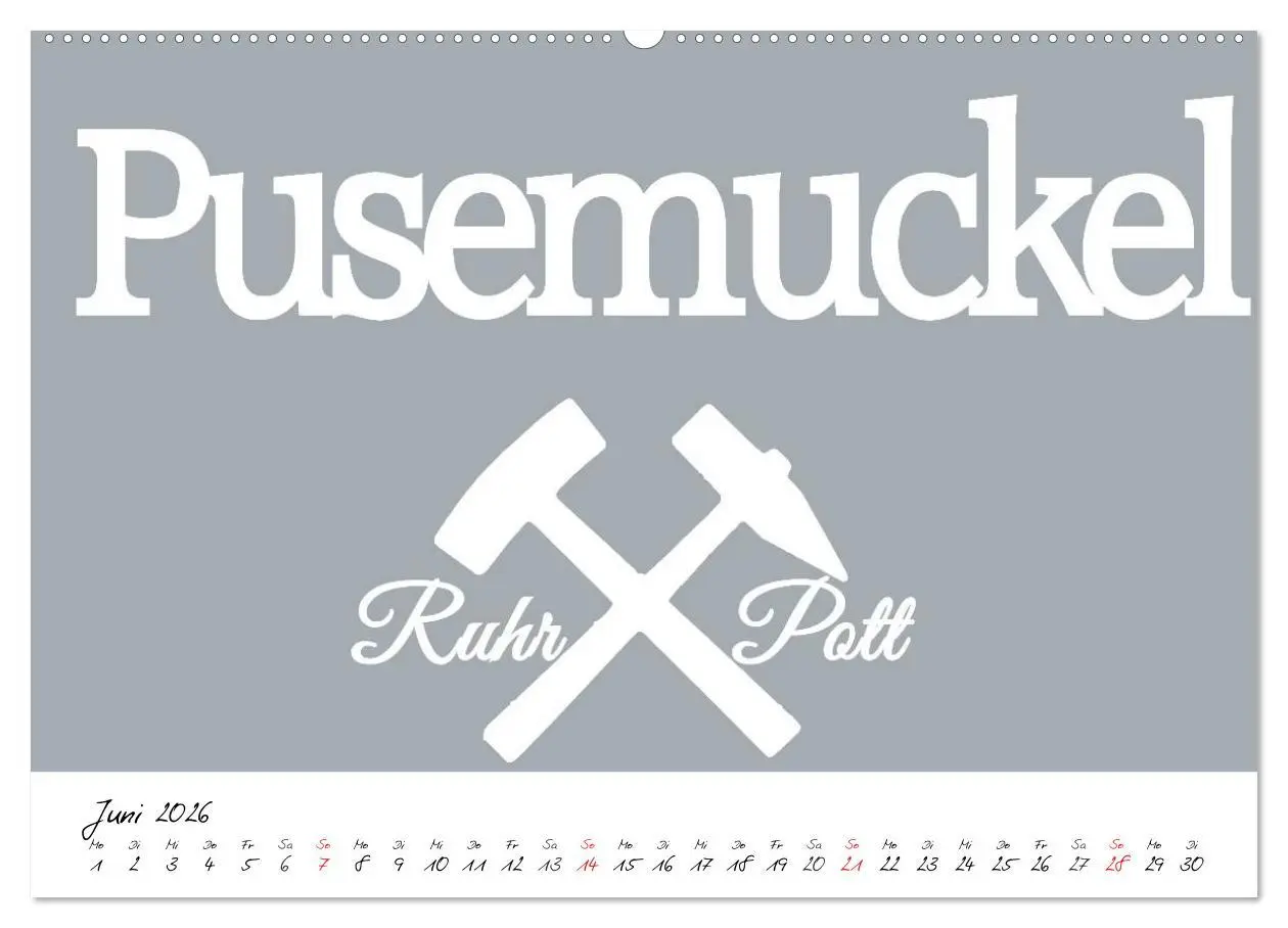 Bild: 9783457962992 | Ruhrpott Vokabeln (Wandkalender 2026 DIN A2 quer), CALVENDO...