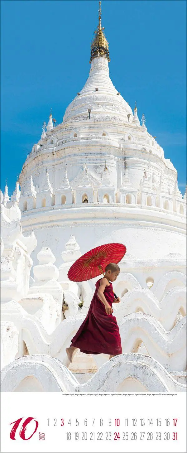 Bild: 9783819302992 | Colours of Asia 2027 | Verlag Korsch | Kalender | 14 S. | Deutsch
