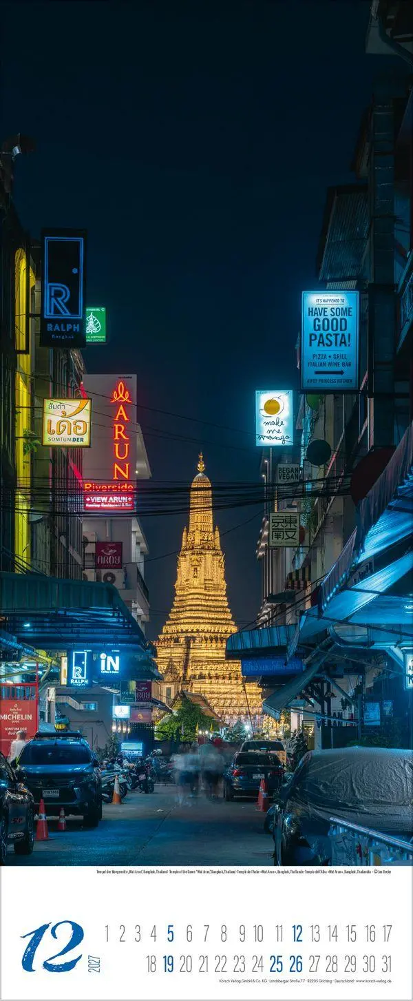 Bild: 9783819302992 | Colours of Asia 2027 | Verlag Korsch | Kalender | 14 S. | Deutsch