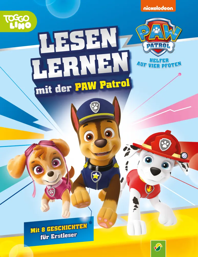 Cover: 9783849932992 | Lesen lernen mit der PAW Patrol: Mit 8 Geschichten für Erstleser