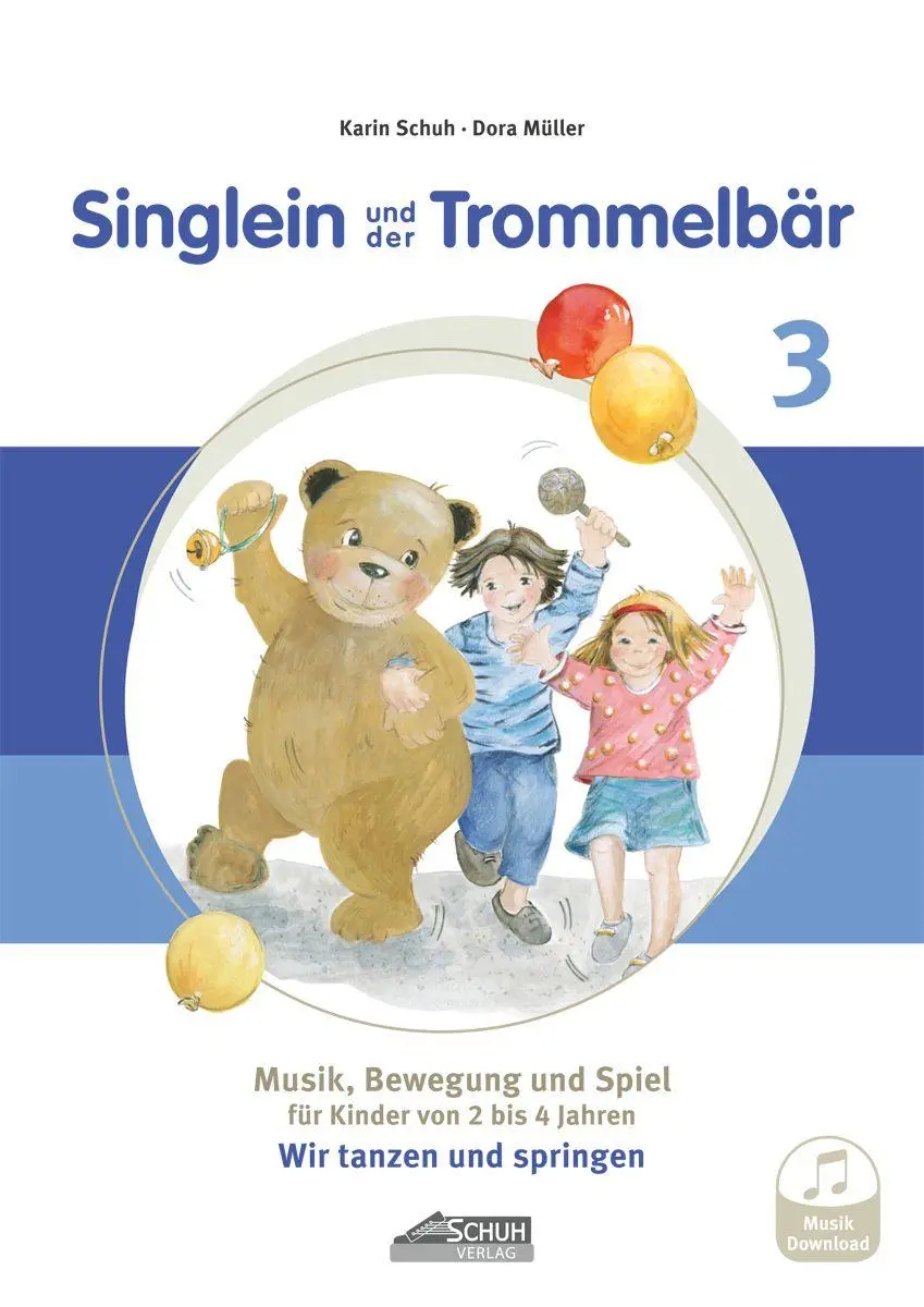 Cover: 9783931862992 | Singlein und der Trommelbär - Band 3 (inkl. Musik-Download) | 48 S.