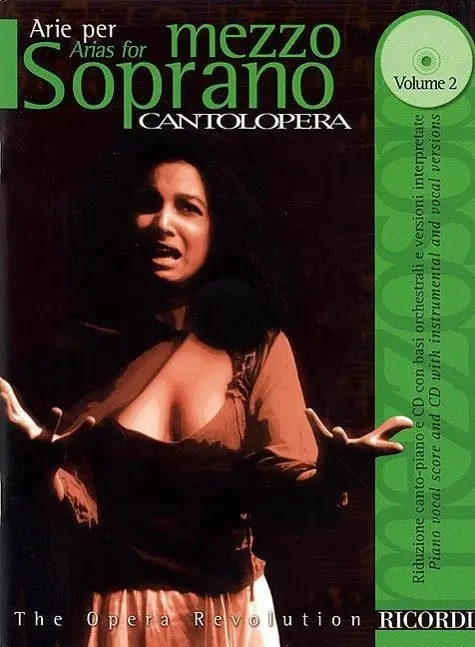 Cover: 9780634053092 | Cantolopera: Arias for Mezzo-Soprano - Volume 2 | Various | Buch