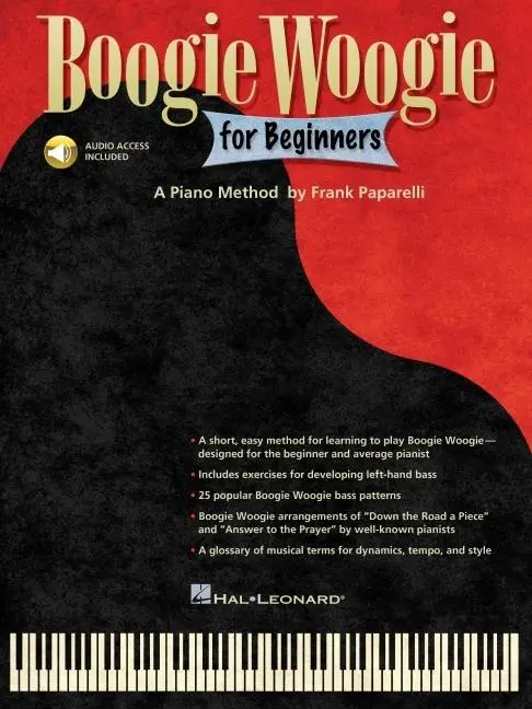 Cover: 9781458423092 | Boogie Woogie for Beginners - Book/Online Audio | Frank Paparelli