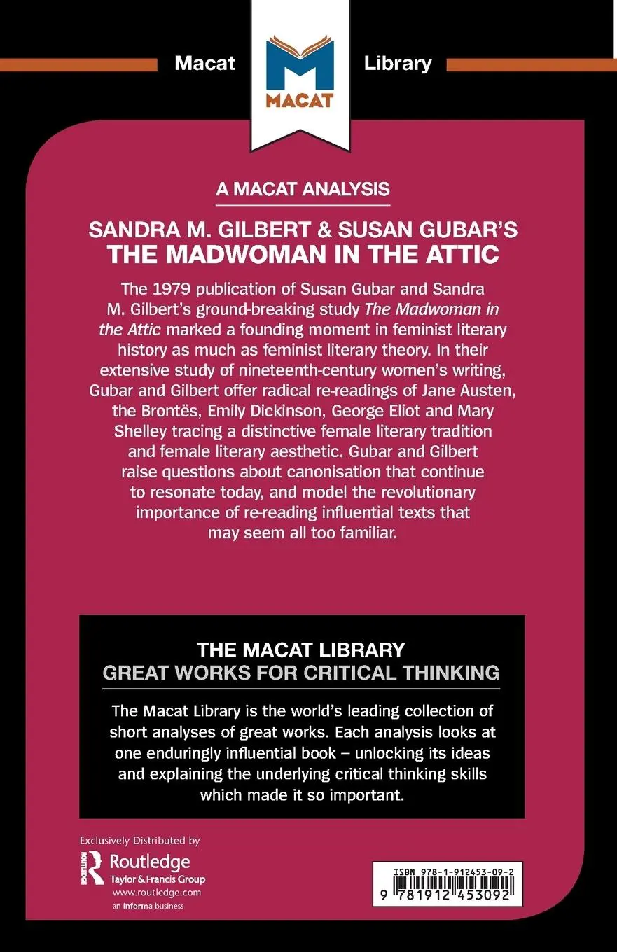 Rückseite: 9781912453092 | An Analysis of Sandra M. Gilbert and Susan Gubar's The Madwoman in...