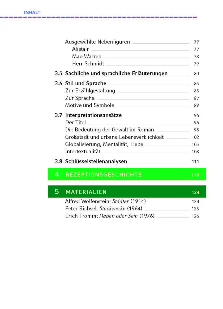 Bild: 9783129303092 | Die Habenichtse von Katharina Hacker | Textanalyse und Interpretation