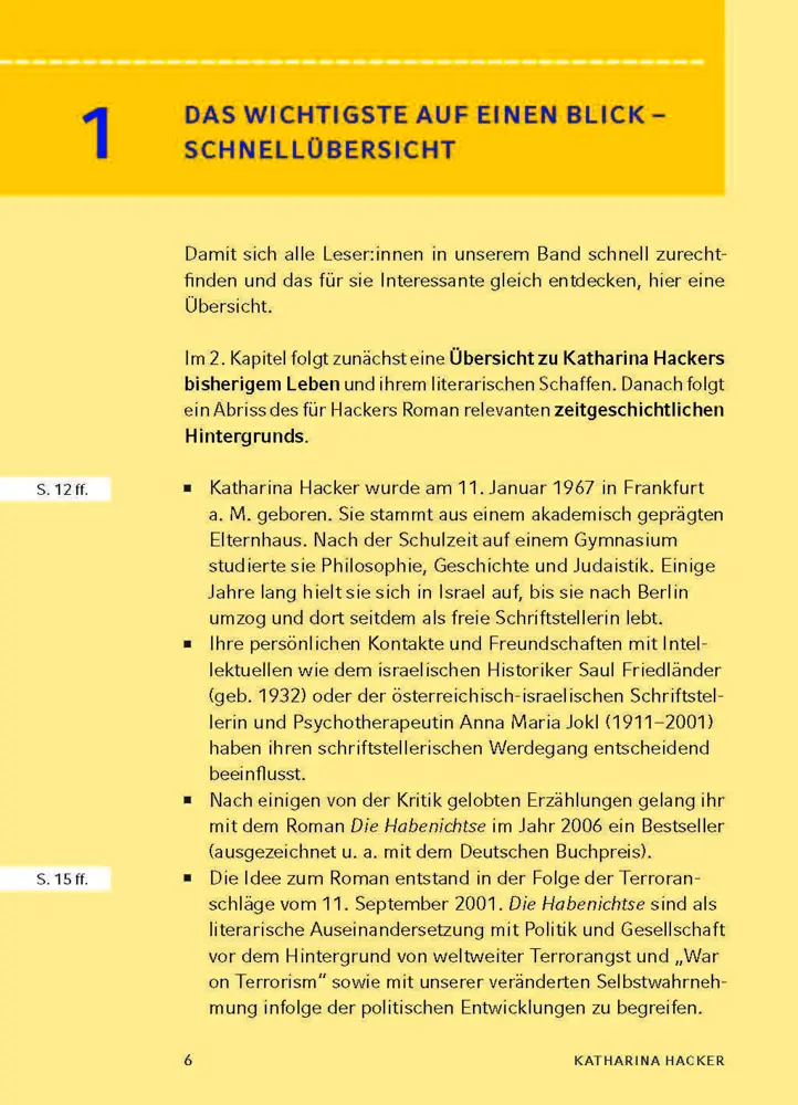Bild: 9783129303092 | Die Habenichtse von Katharina Hacker | Textanalyse und Interpretation