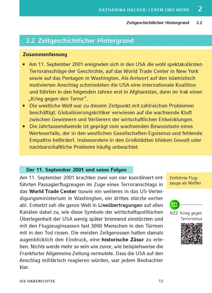 Bild: 9783129303092 | Die Habenichtse von Katharina Hacker | Textanalyse und Interpretation