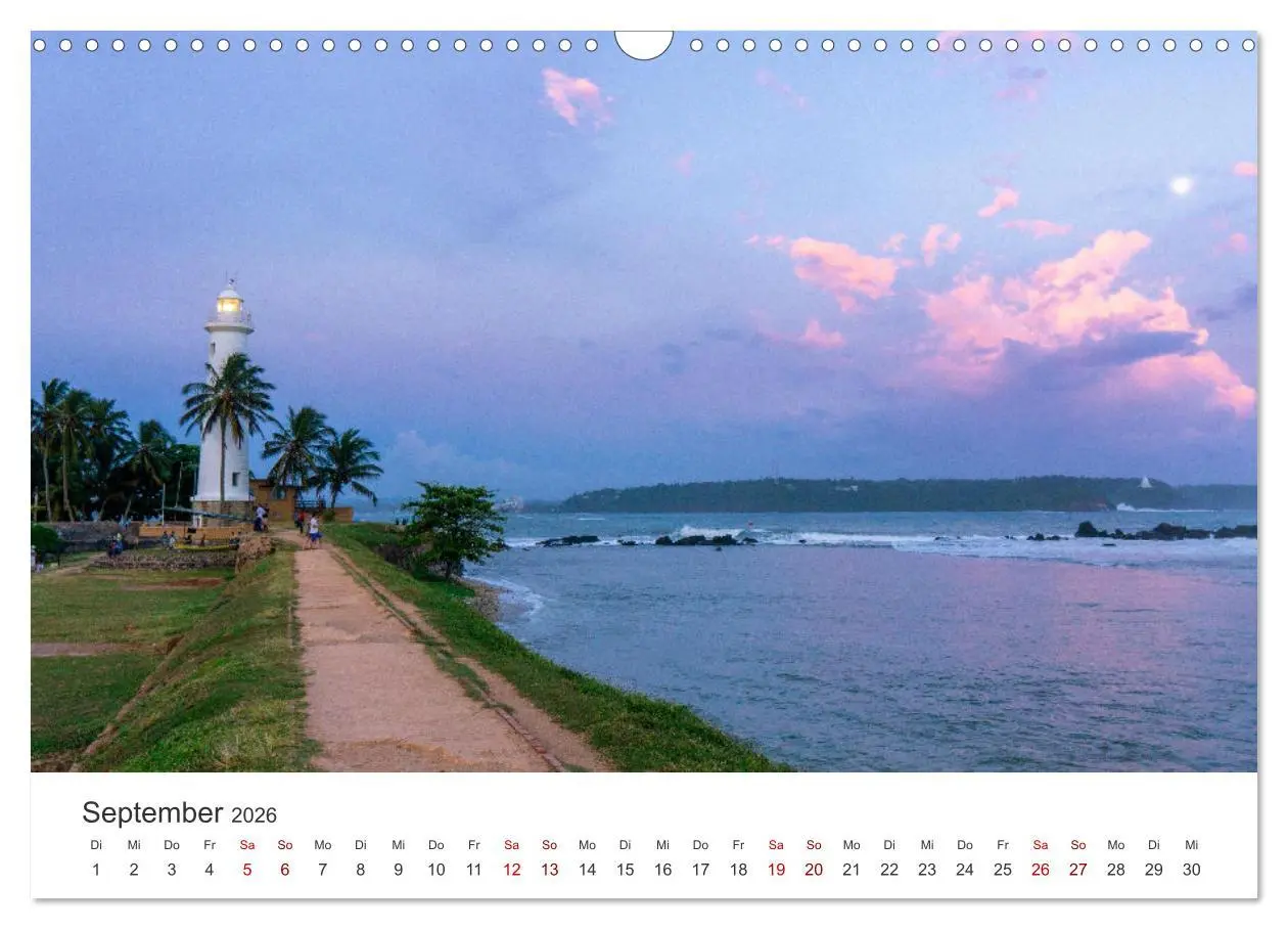 Bild: 9783457613092 | Sri Lanka - Eine einzigartige Trauminsel. (Wandkalender 2026 DIN A3...