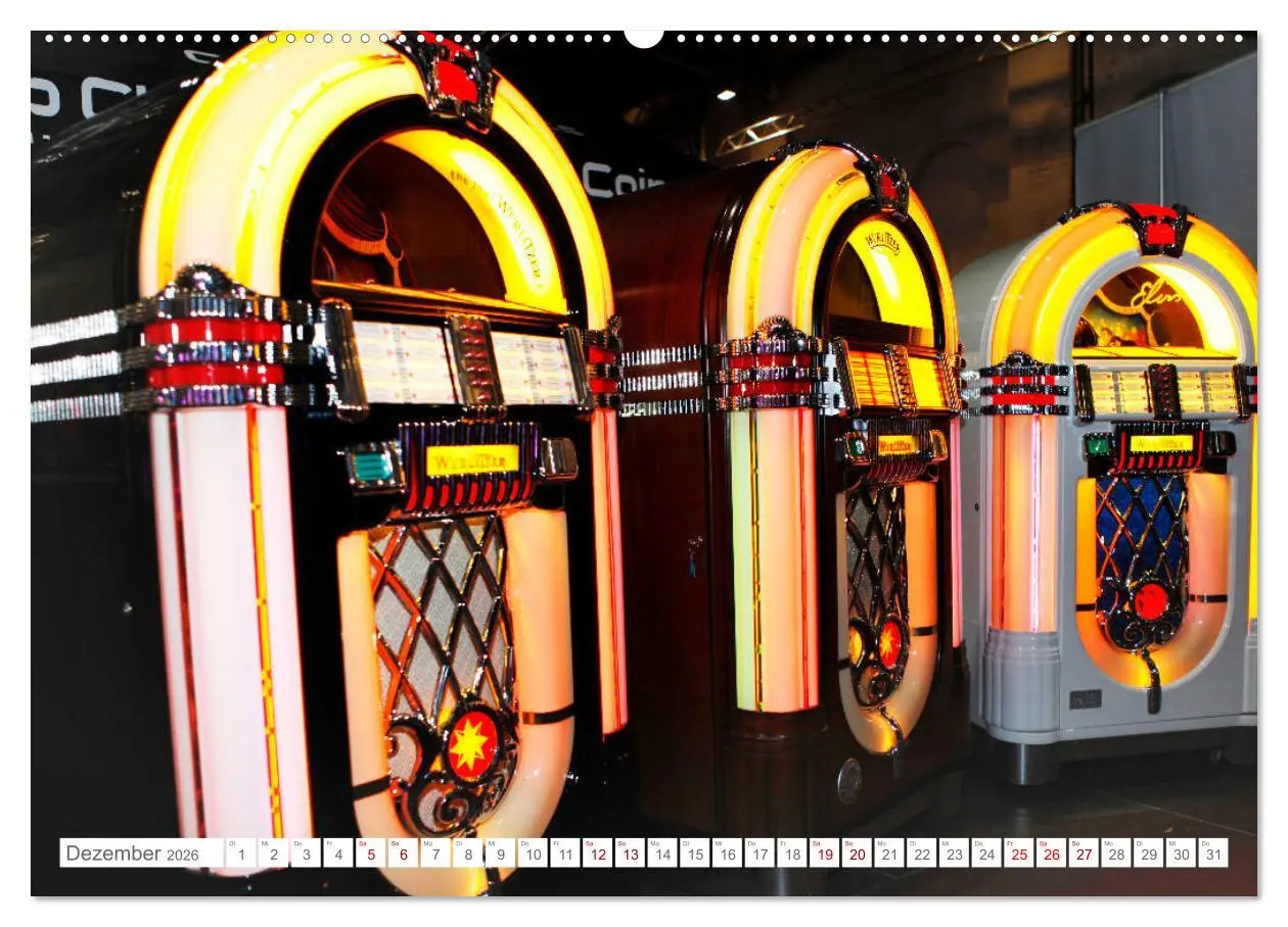 Bild: 9783457853092 | Wurlitzer und Co. (Wandkalender 2026 DIN A2 quer), CALVENDO...