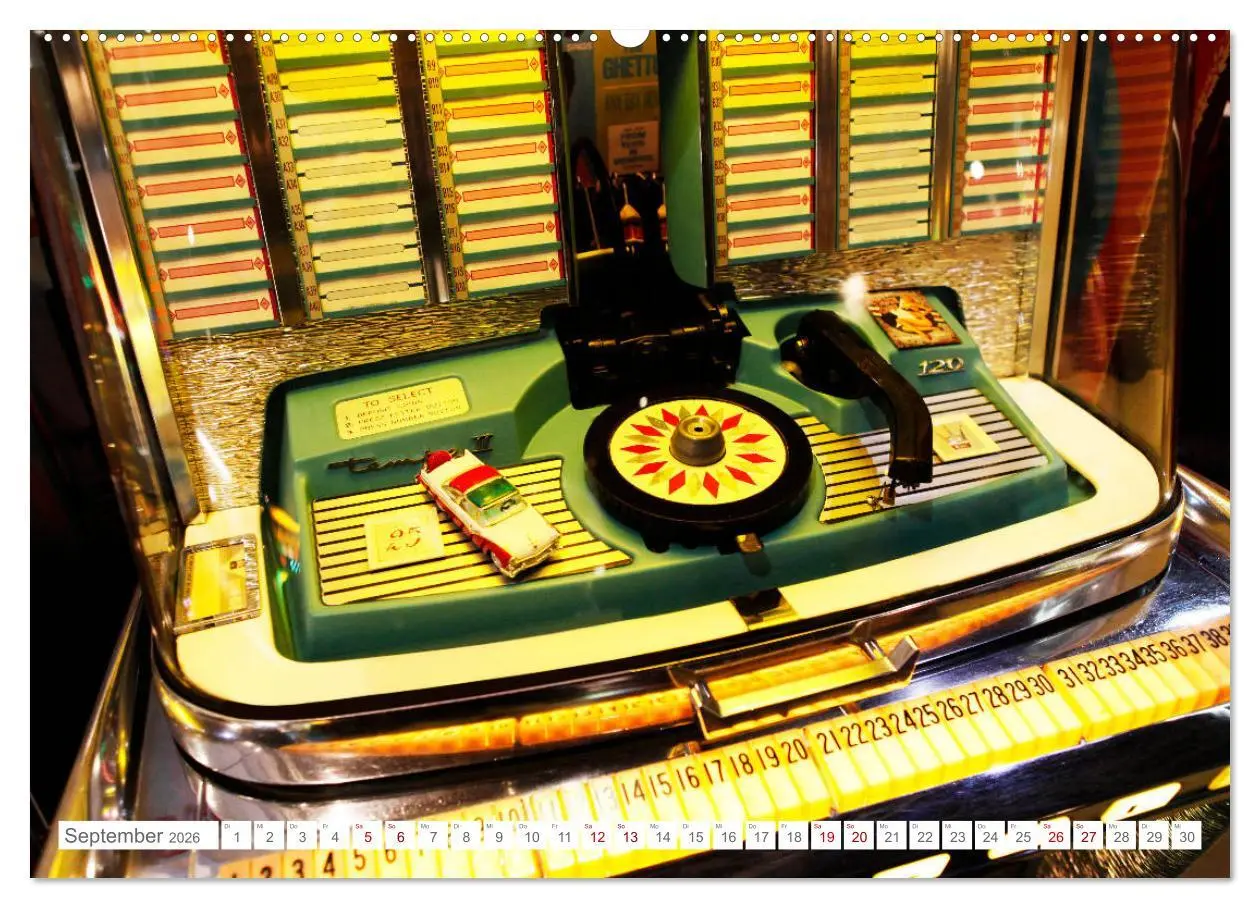 Bild: 9783457853092 | Wurlitzer und Co. (Wandkalender 2026 DIN A2 quer), CALVENDO...