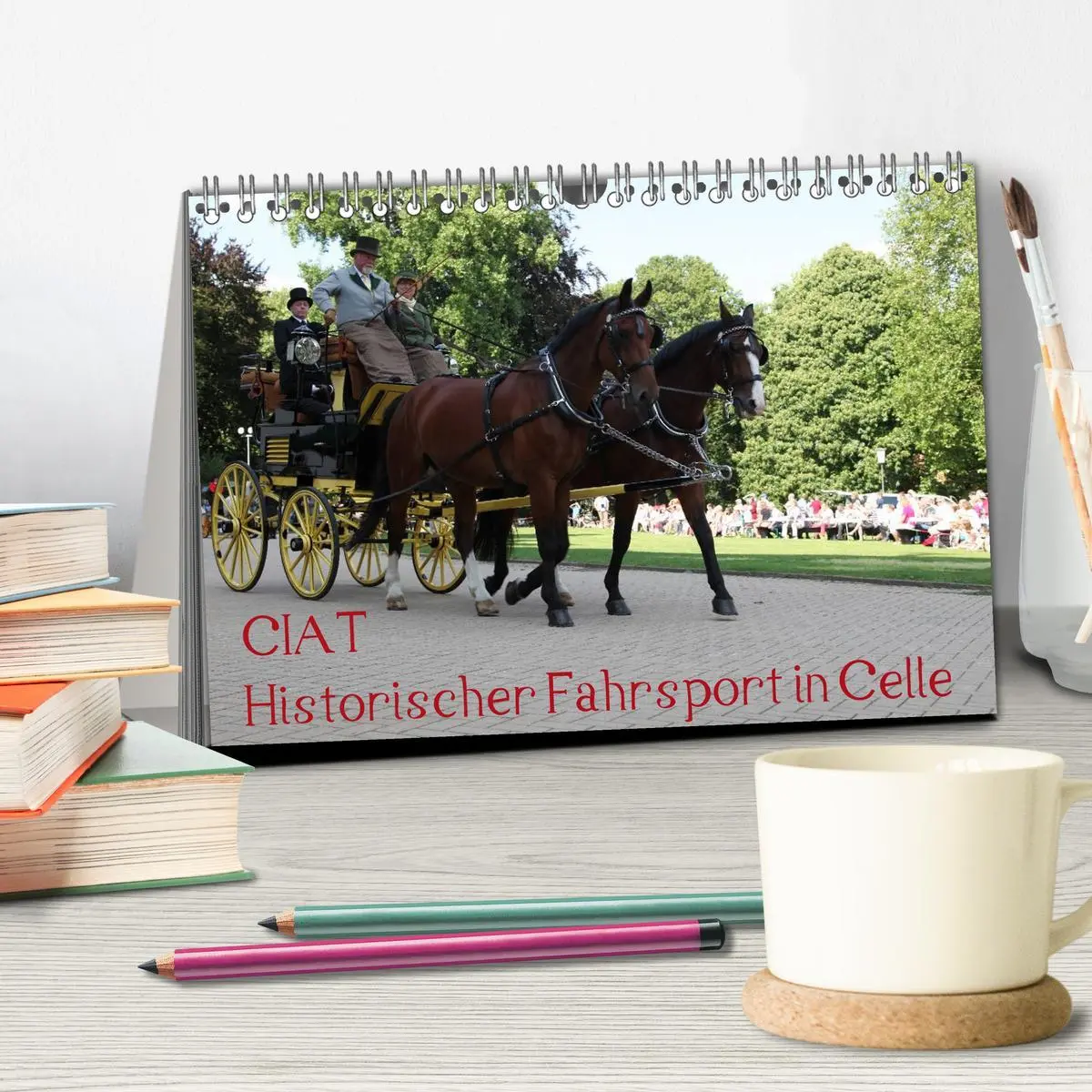 Bild: 9783516013092 | CIAT - Historischer Fahrsport in Celle (Tischkalender 2026 DIN A5...