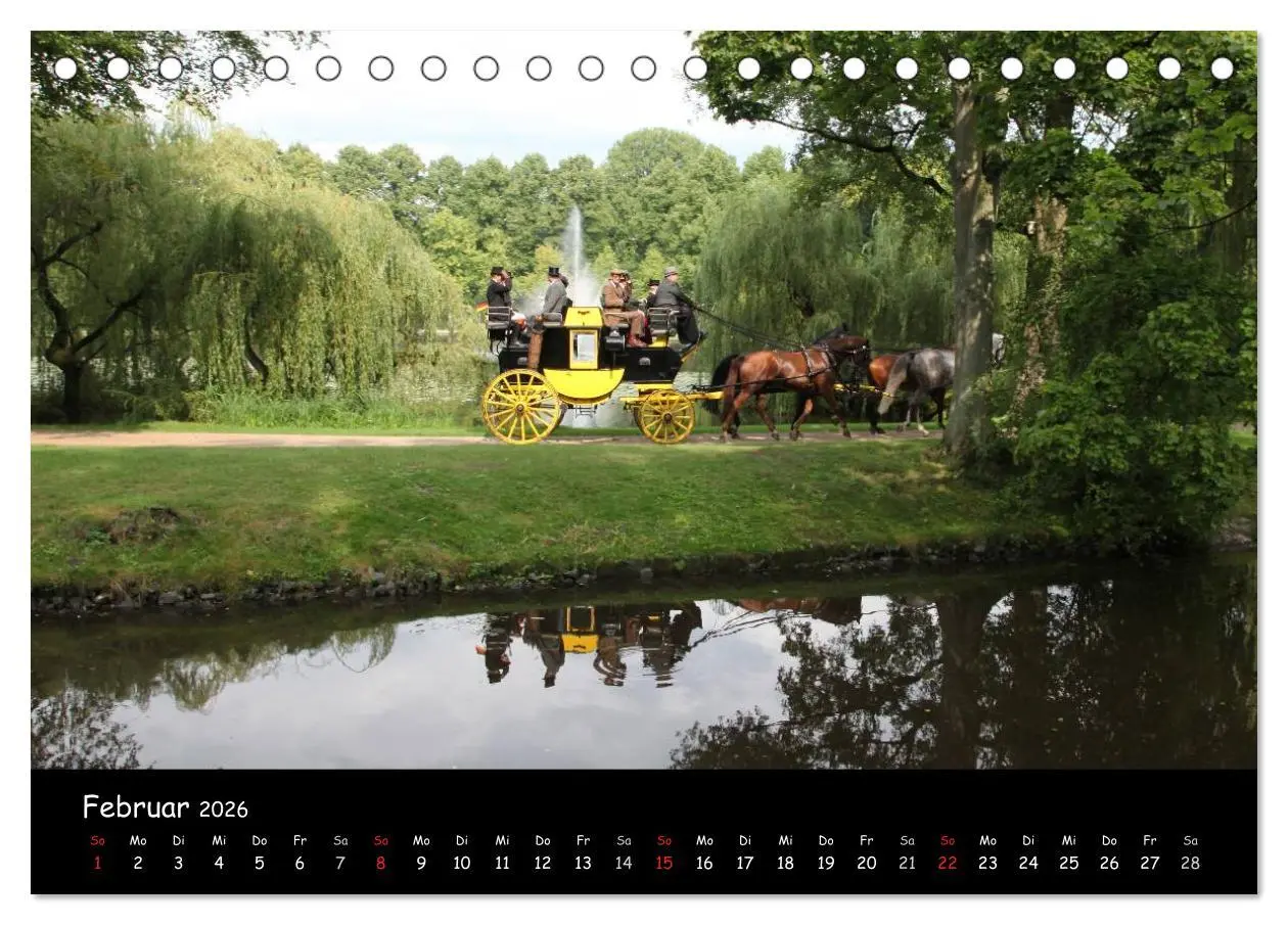Bild: 9783516013092 | CIAT - Historischer Fahrsport in Celle (Tischkalender 2026 DIN A5...