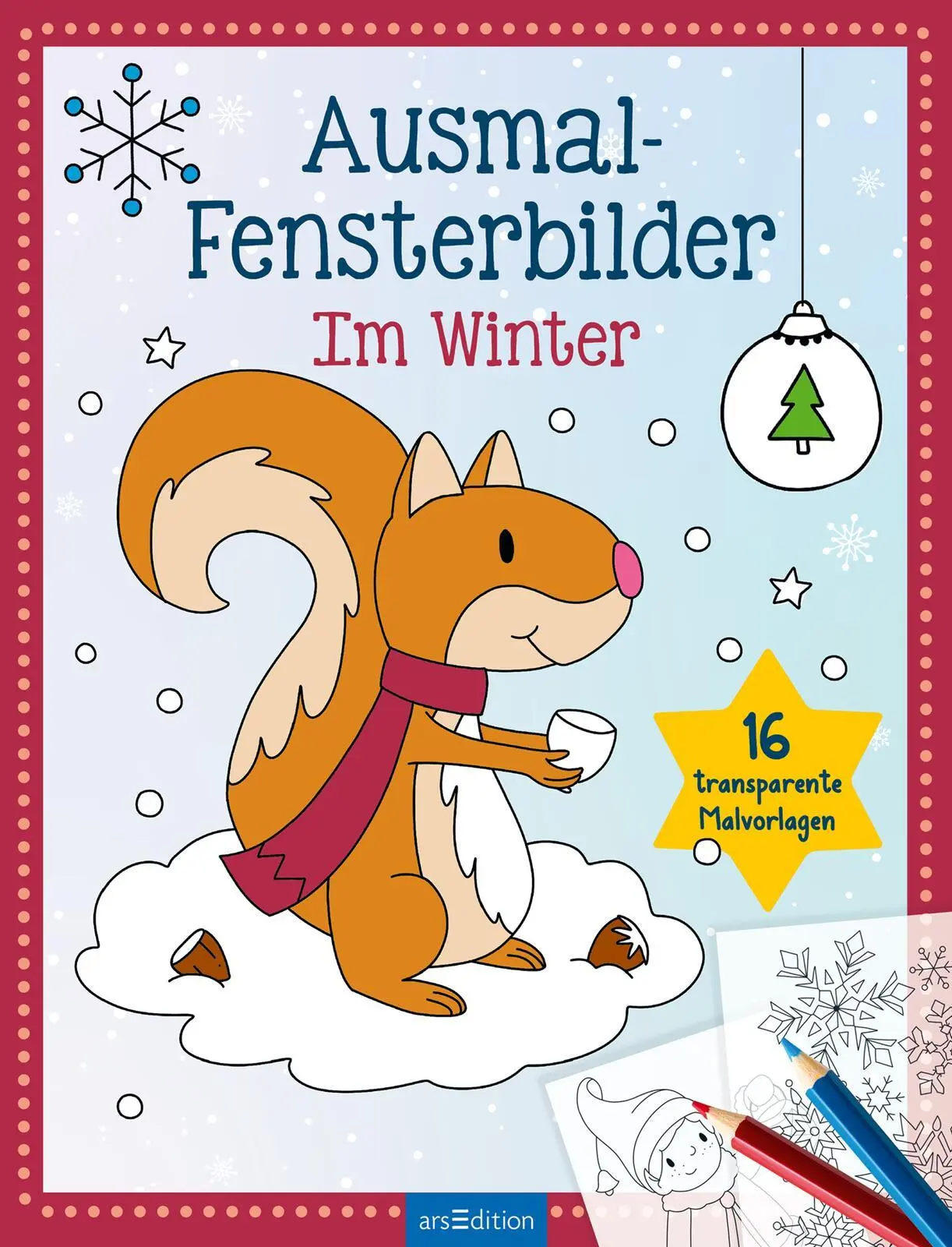 Bild: 9783845863092 | Ausmal-Fensterbilder - Im Winter | 16 transparente Malvorlagen | Kraus