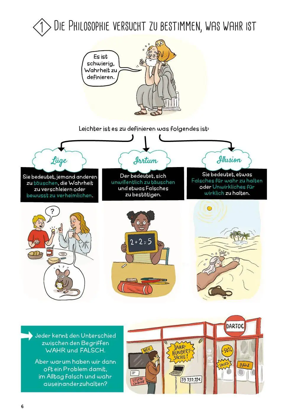 Bild: 9783964283092 | Wahrheit | Die Comicothek der Philosophie | Martine Gasparov | Buch