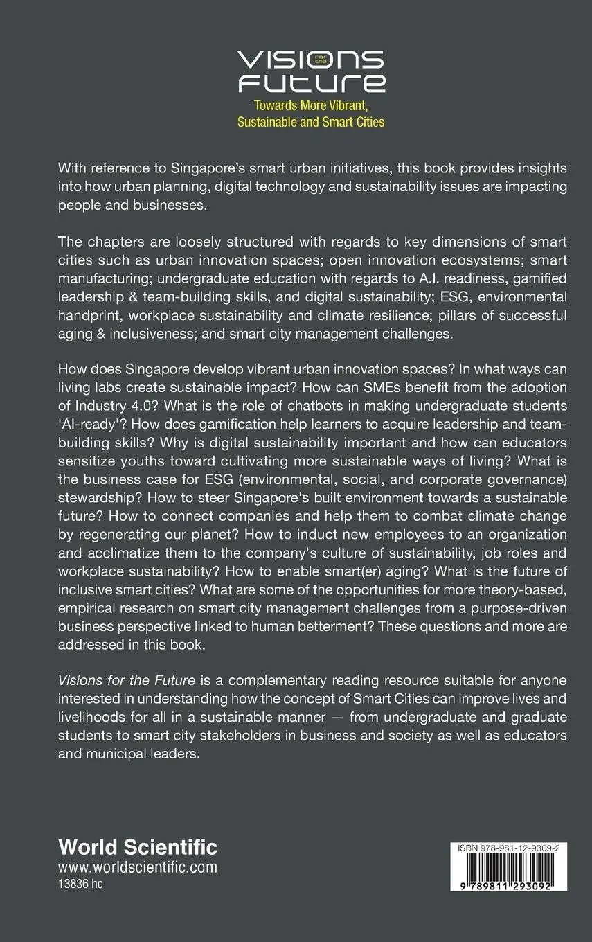 Rückseite: 9789811293092 | VISIONS FOR THE FUTURE | Siew Ning Kan Kevin Ch Thomas Menkhoff | Buch