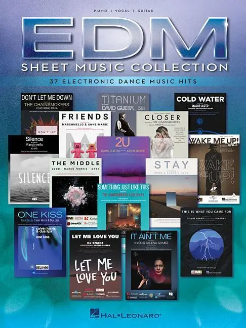 Cover: 9781540033192 | Edm Sheet Music Collection: 37 Electronic Dance Music Hits | Corp