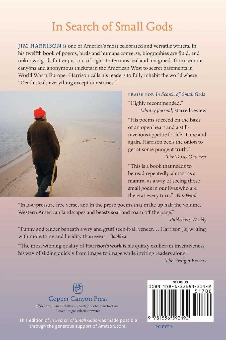 Rückseite: 9781556593192 | In Search of Small Gods | Jim Harrison | Taschenbuch | Englisch | 2010