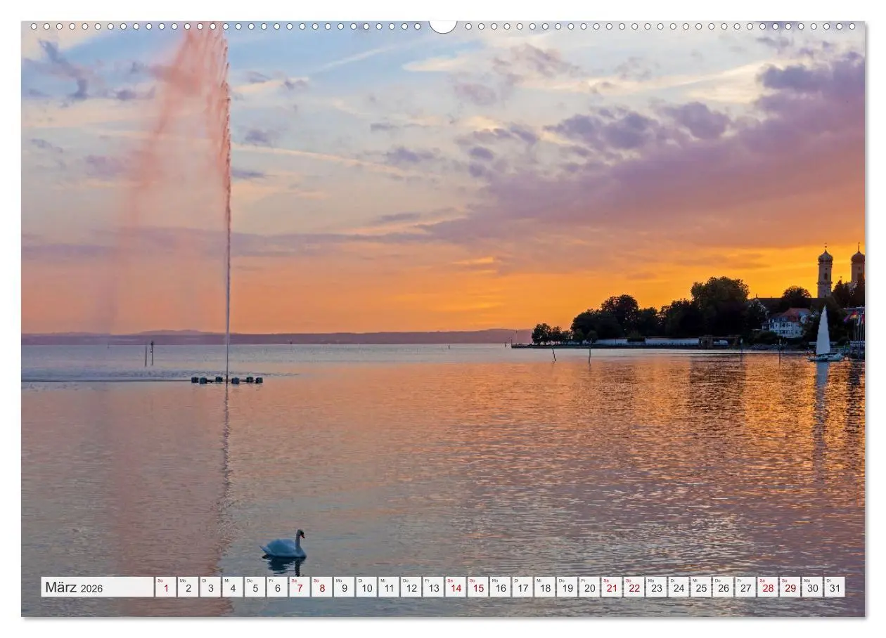Bild: 9783457913192 | Bodensee - Traumlandschaften am Wasser (Wandkalender 2026 DIN A2...