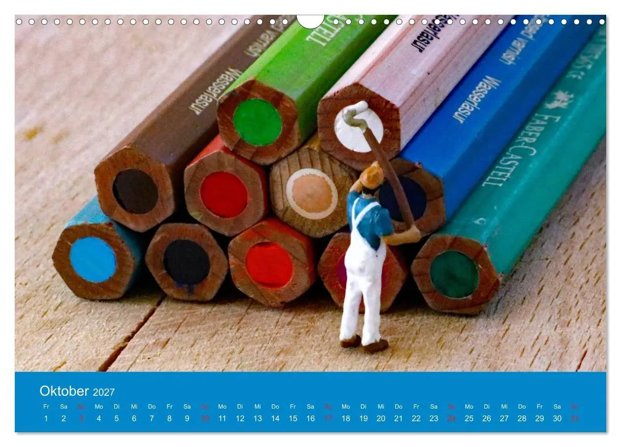 Bild: 9783569573192 | Neue Miniaturen - Klein ganz groß 2.0 (Wandkalender 2027 DIN A3...