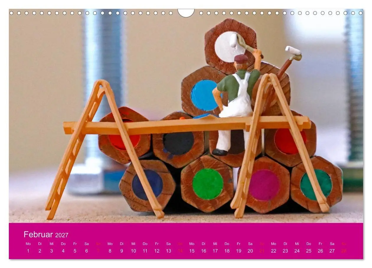 Bild: 9783569573192 | Neue Miniaturen - Klein ganz groß 2.0 (Wandkalender 2027 DIN A3...