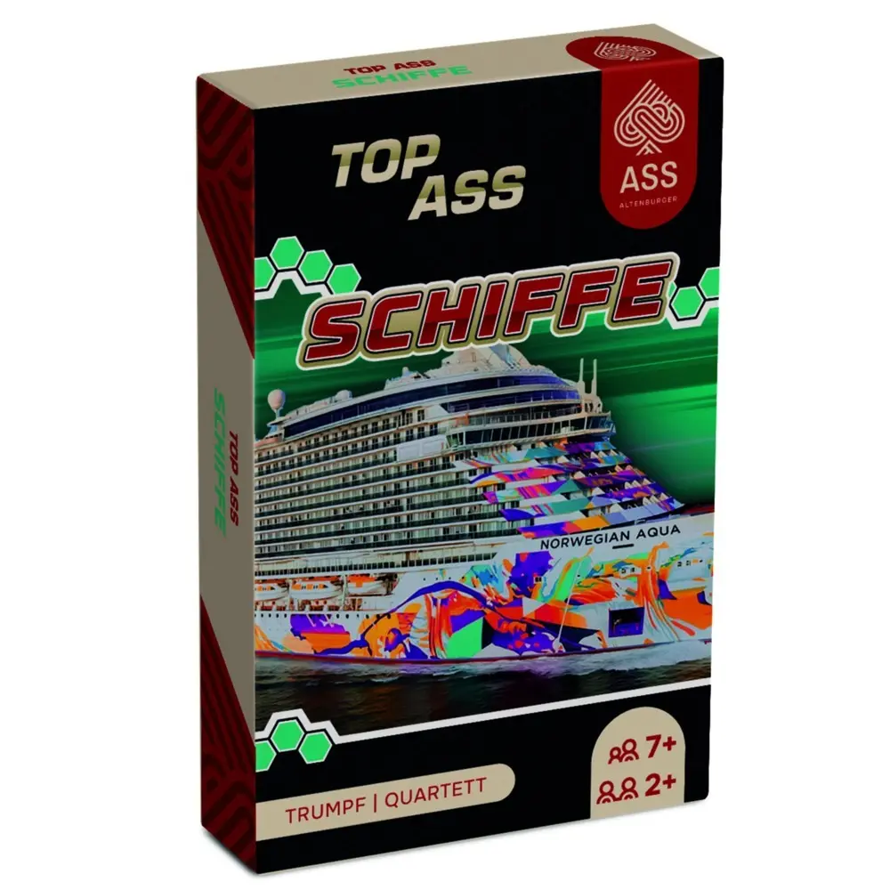 Cover: 4042677713292 | FSC TOP ASS® - Schiffe | Spielkartenfabrik Altenburg GmbH | Spiel