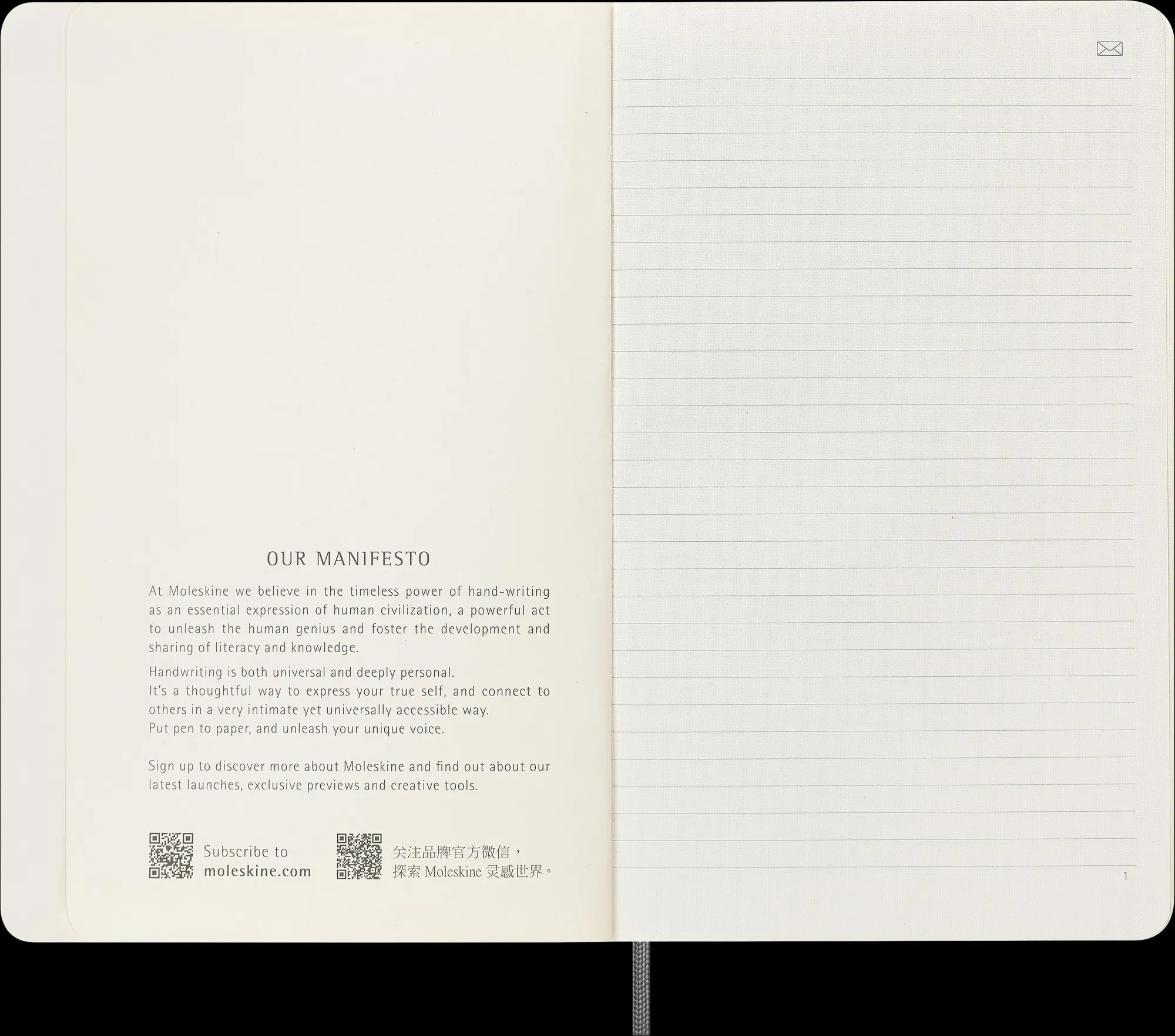 Bild: 8056598853292 | Moleskine Smart Notebook, Large, Ruled, Black, Soft Cover (5 x 8.25)