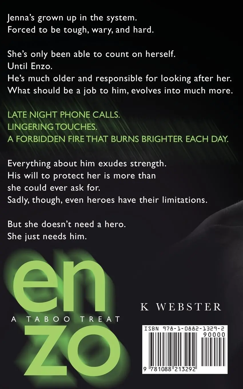 Rückseite: 9781088213292 | Enzo | K. Webster | Taschenbuch | Englisch | 2019 | EAN 9781088213292