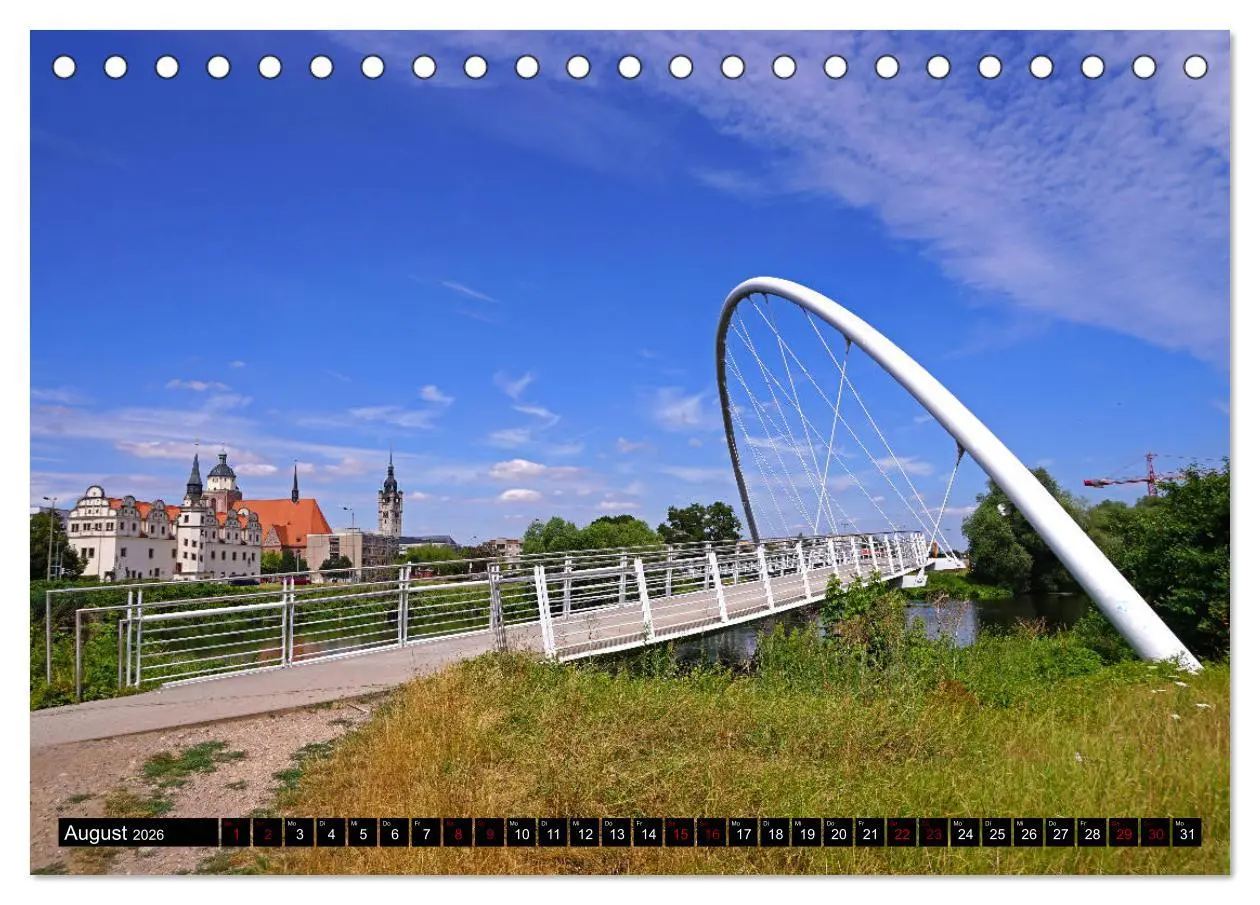 Bild: 9783457903292 | Dessau in Sachsen-Anhalt (Tischkalender 2026 DIN A5 quer), CALVENDO...